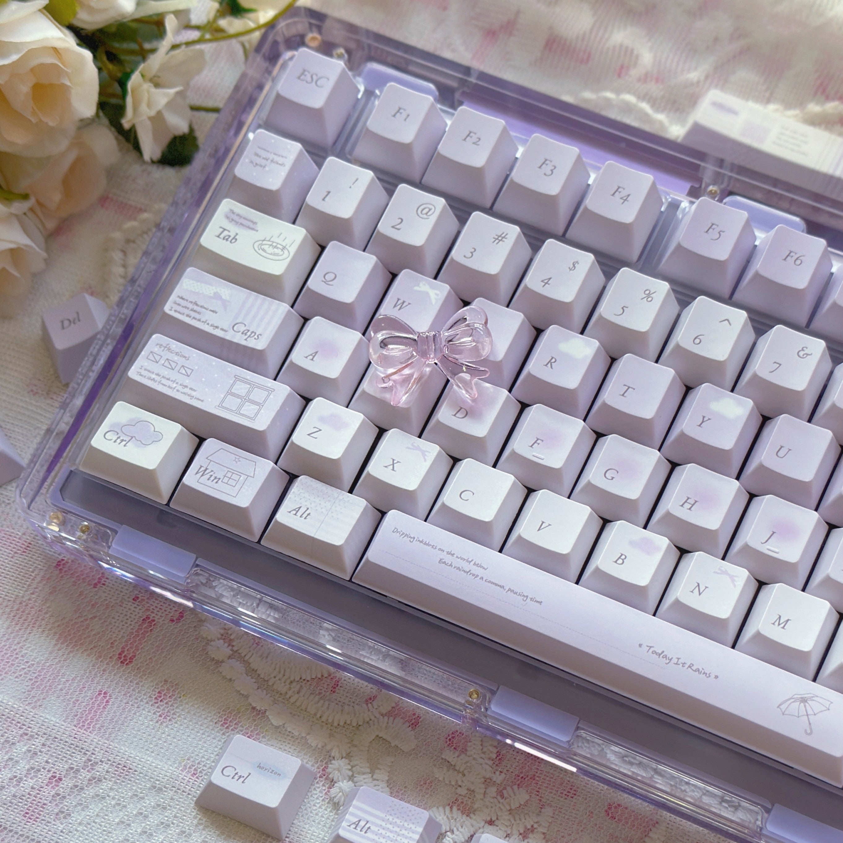 Lilac Lullaby Keycap Set