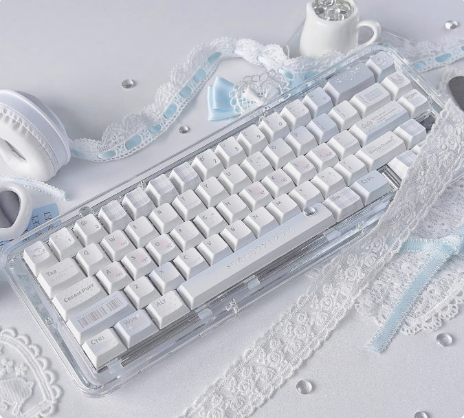 Winter Pearl Boudoir Keycap Set