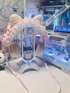 Cat Lace Headphone Decor