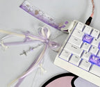 Purple Ribbon Keyboard Strap