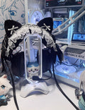 Cat Lace Headphone Decor
