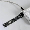 Black Ribbon Keyboard Strap