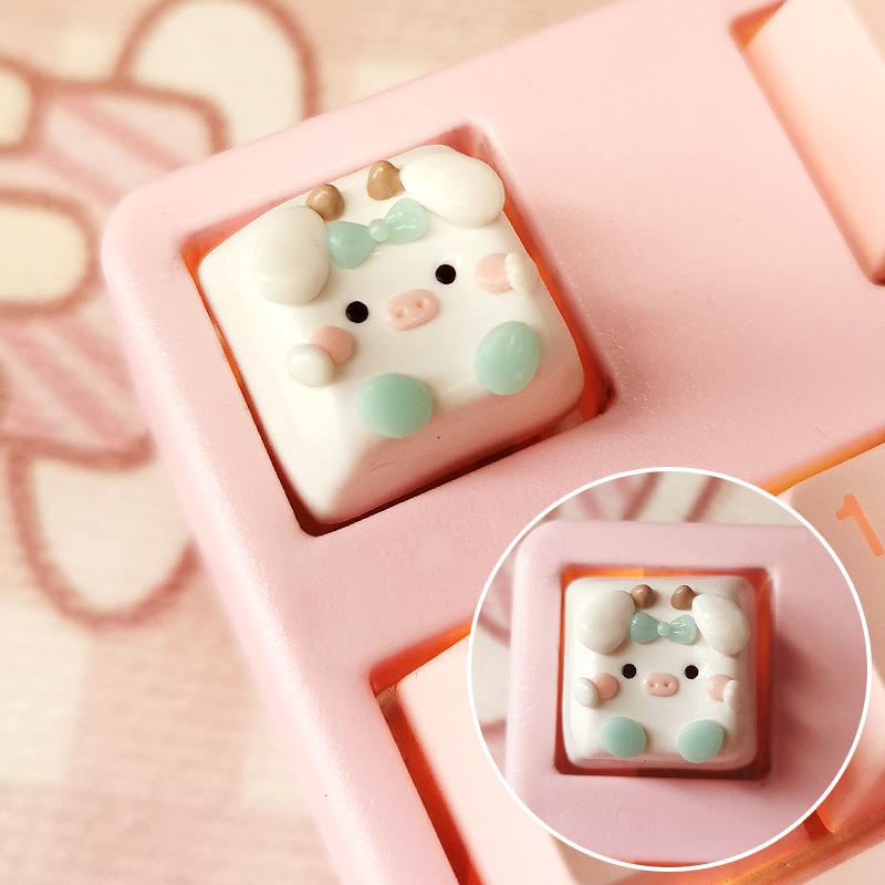 Strawberry Milk Artisan Keycap