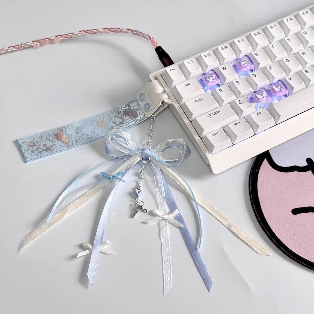 Blue Ribbon Keyboard Strap
