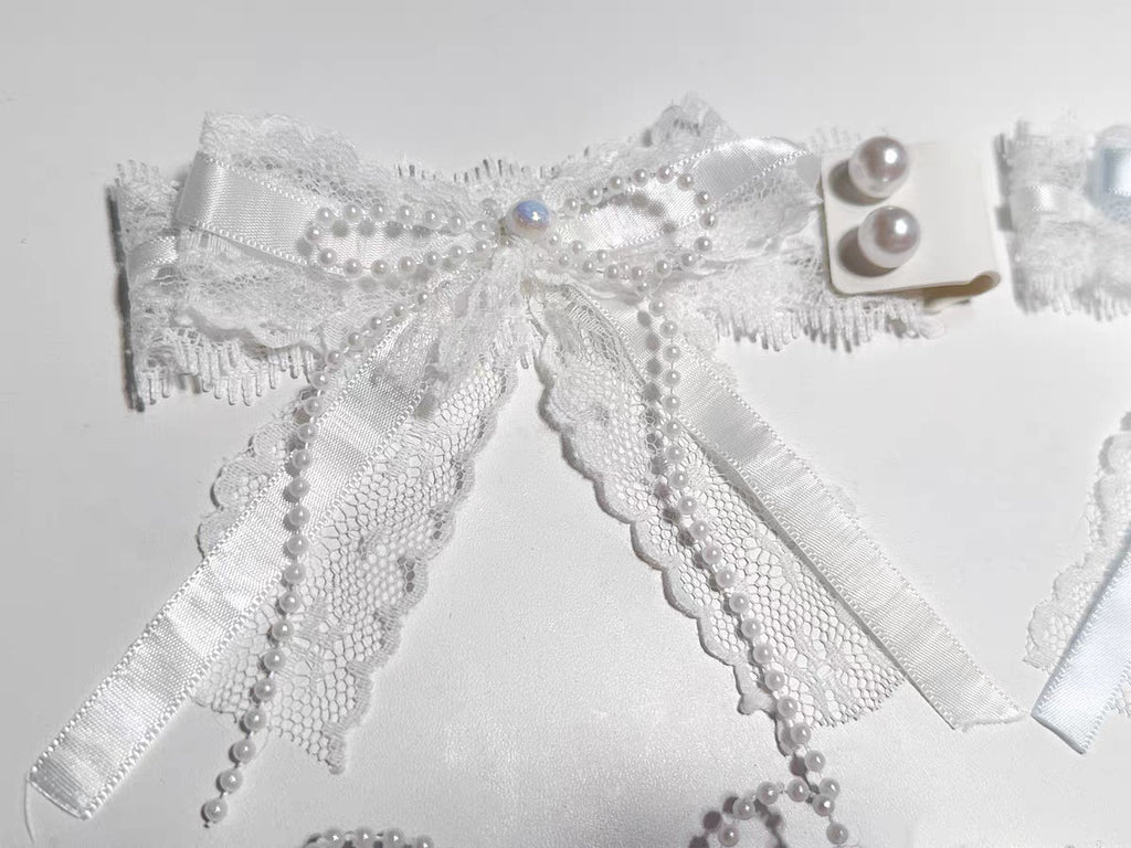 Pearly Bow Keyboard Strap