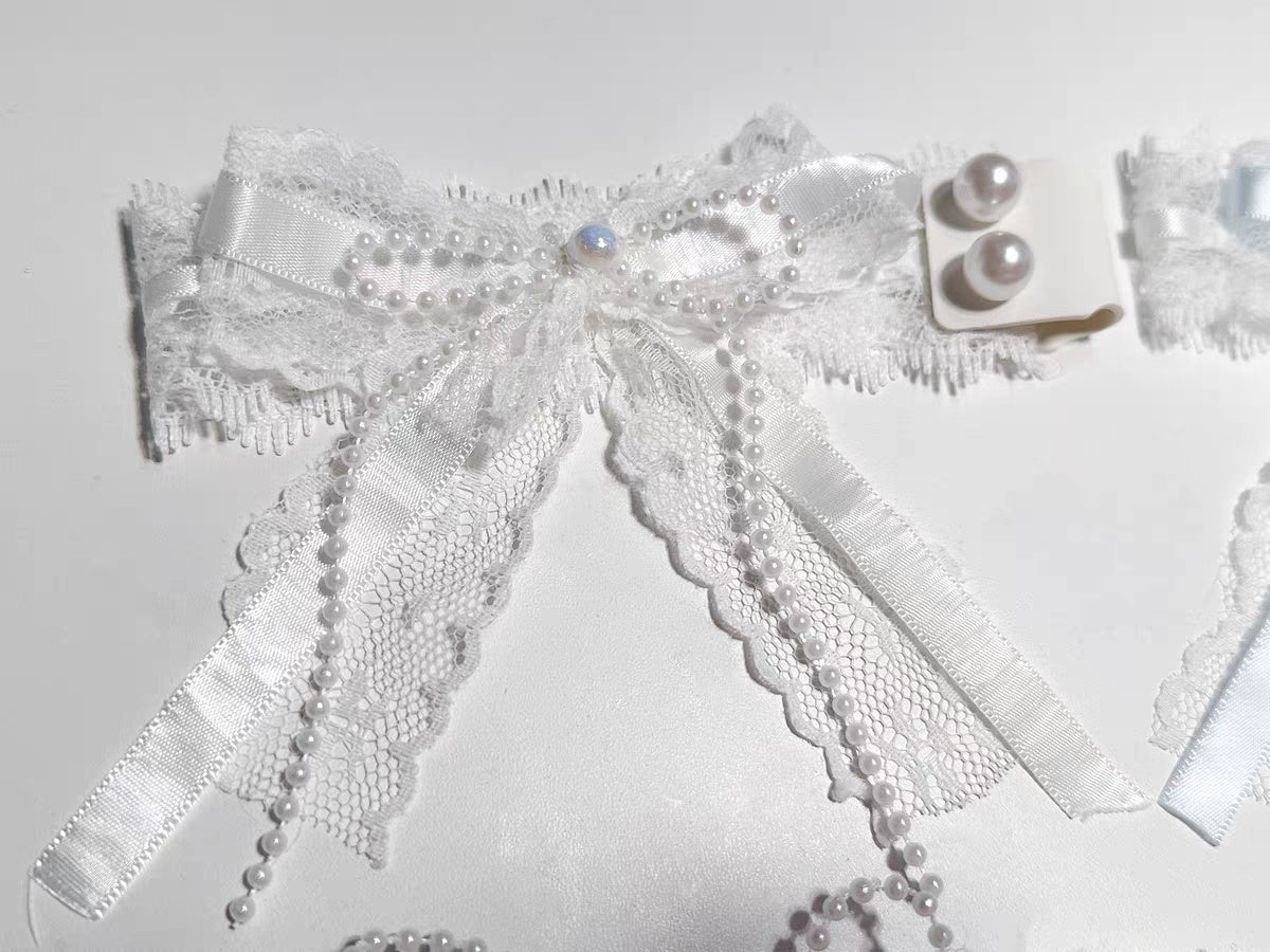 Pearly Bow Keyboard Strap