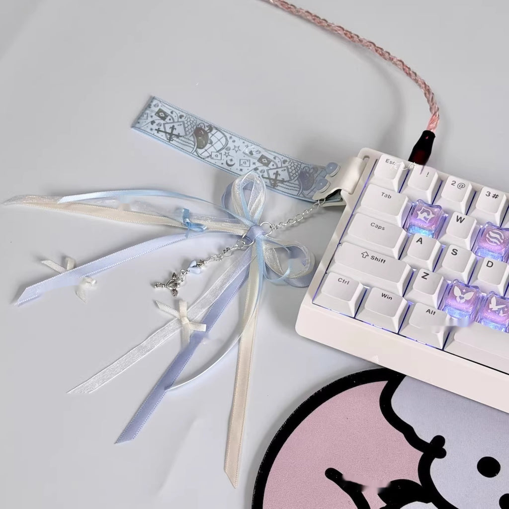 Blue Ribbon Keyboard Strap