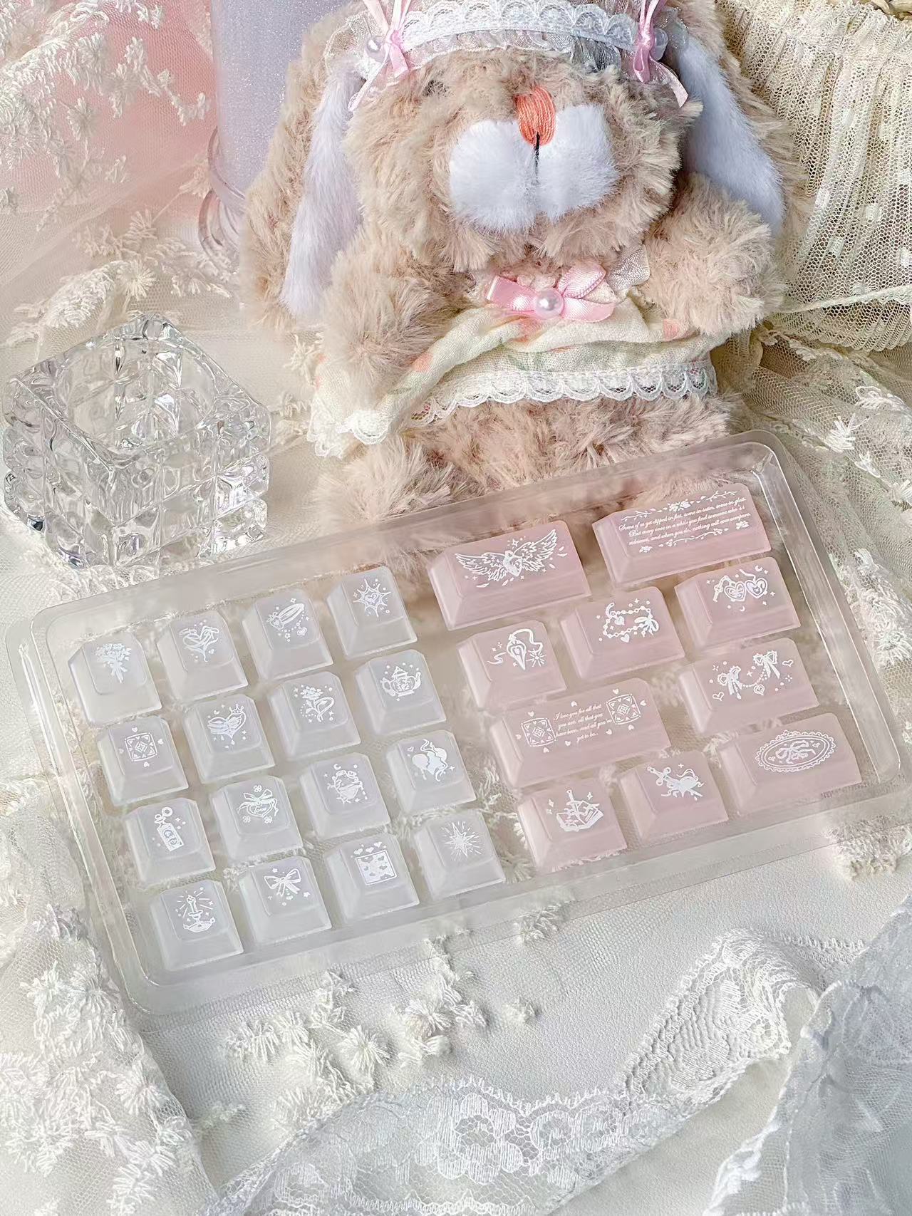 Princess Shimmer Partial Keycap Set