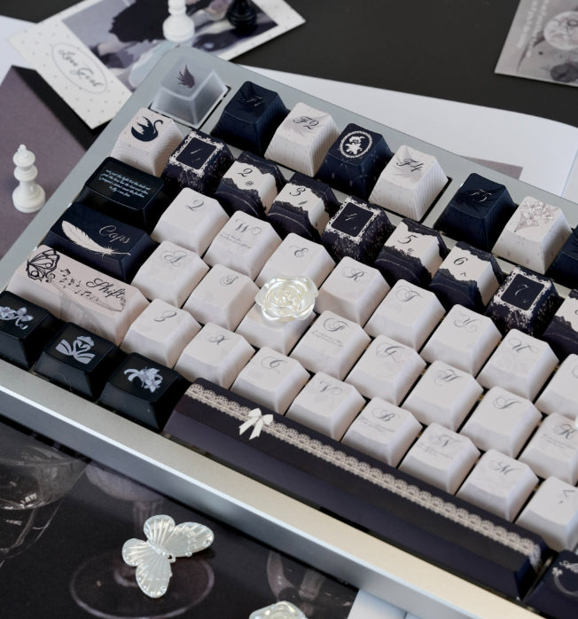 Dance of the Black Swan Keycap Set