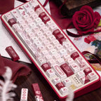 Crimson Rosecourt Keycap Set
