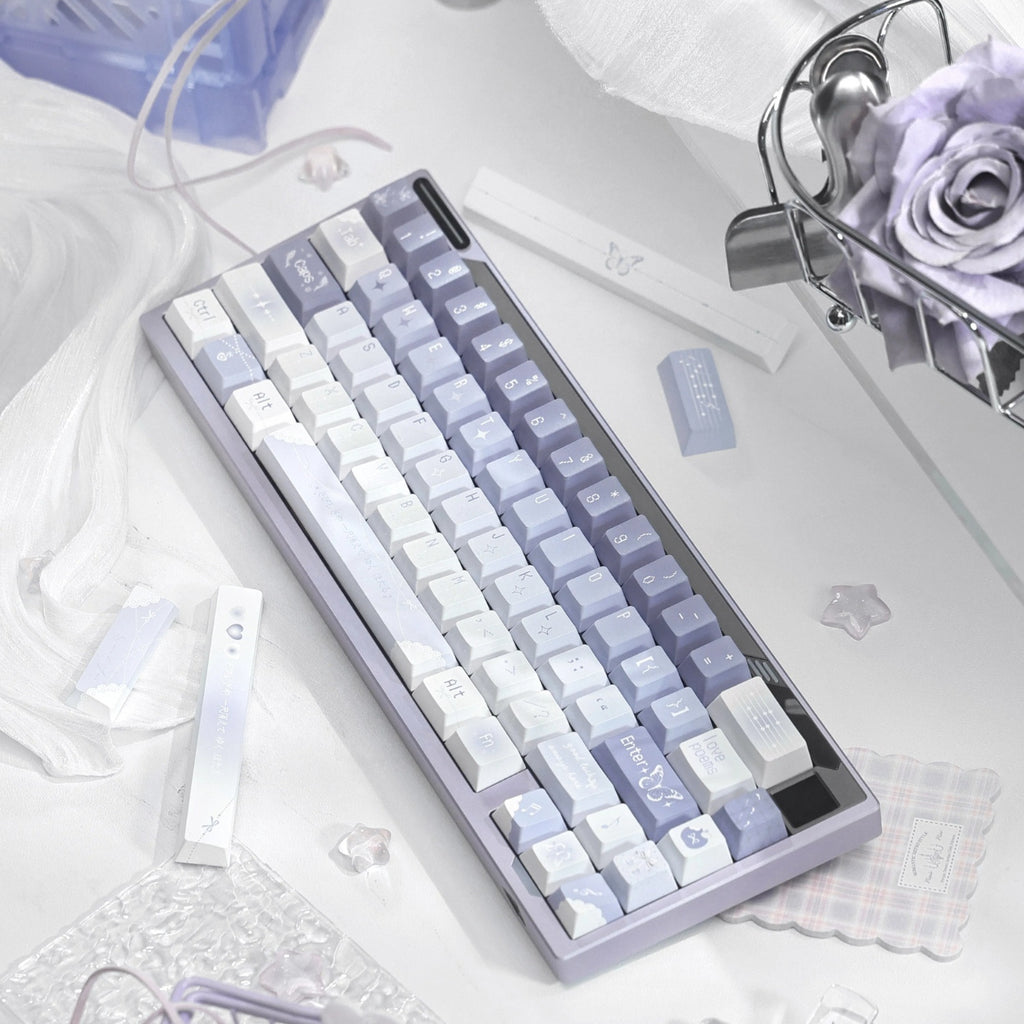 Moonlit Muse Butterfly Whisper Keycap Set