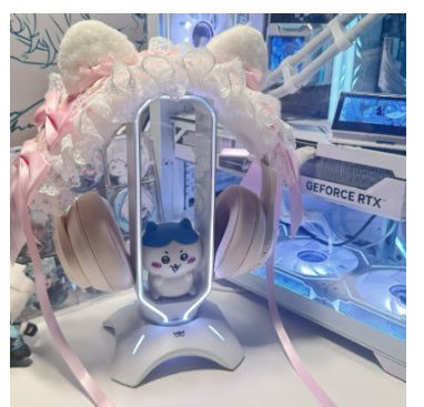 Cat Lace Headphone Decor