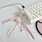 Pink Ribbon Keyboard Strap