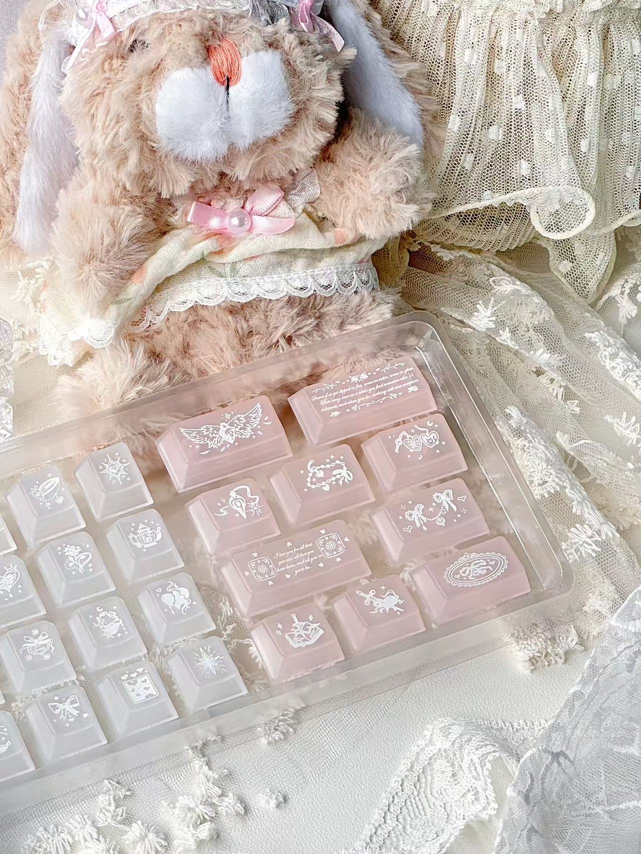 Princess Shimmer Partial Keycap Set