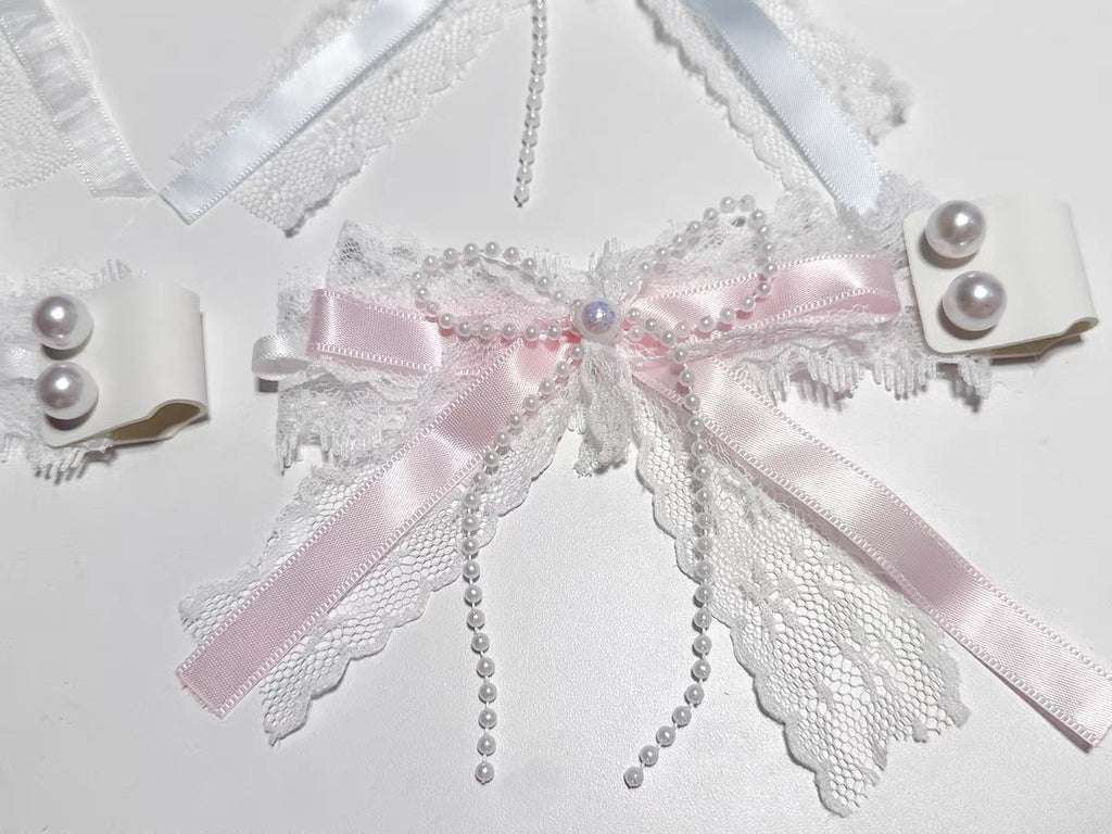 Pearly Bow Keyboard Strap