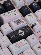Noir Bunny Keycap Set