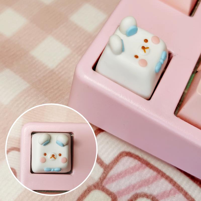 Strawberry Milk Artisan Keycap