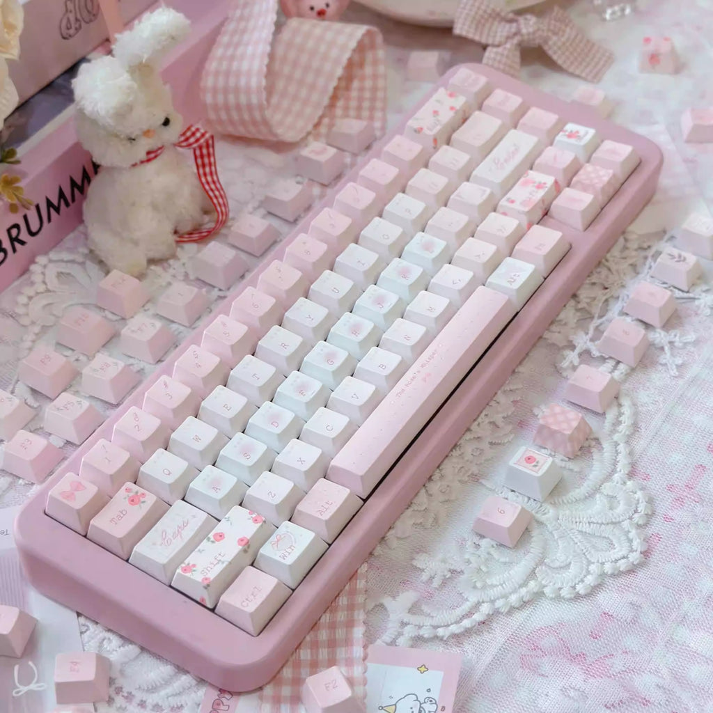 Whisper Of Roses Keycap Set