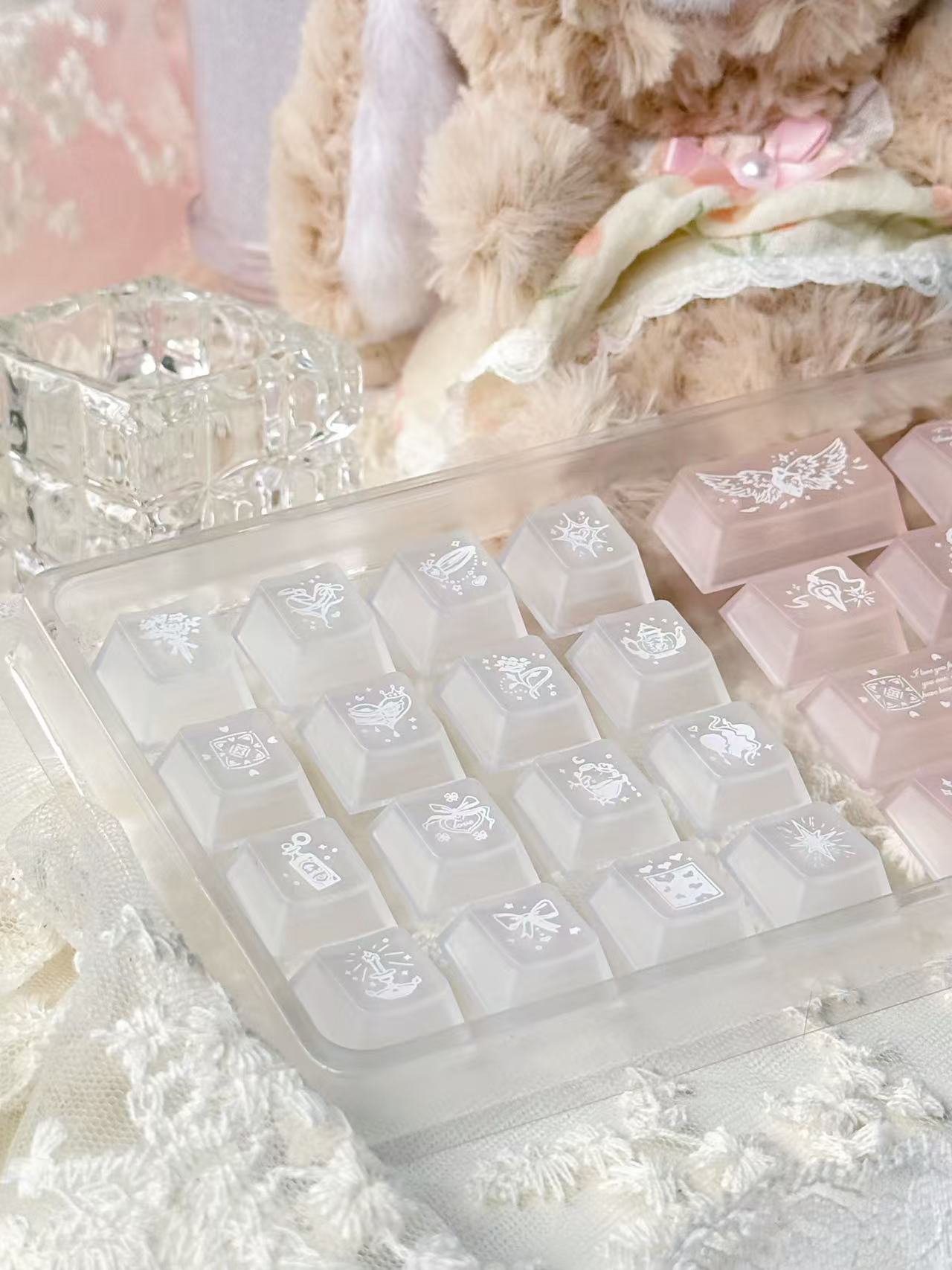 Princess Shimmer Partial Keycap Set