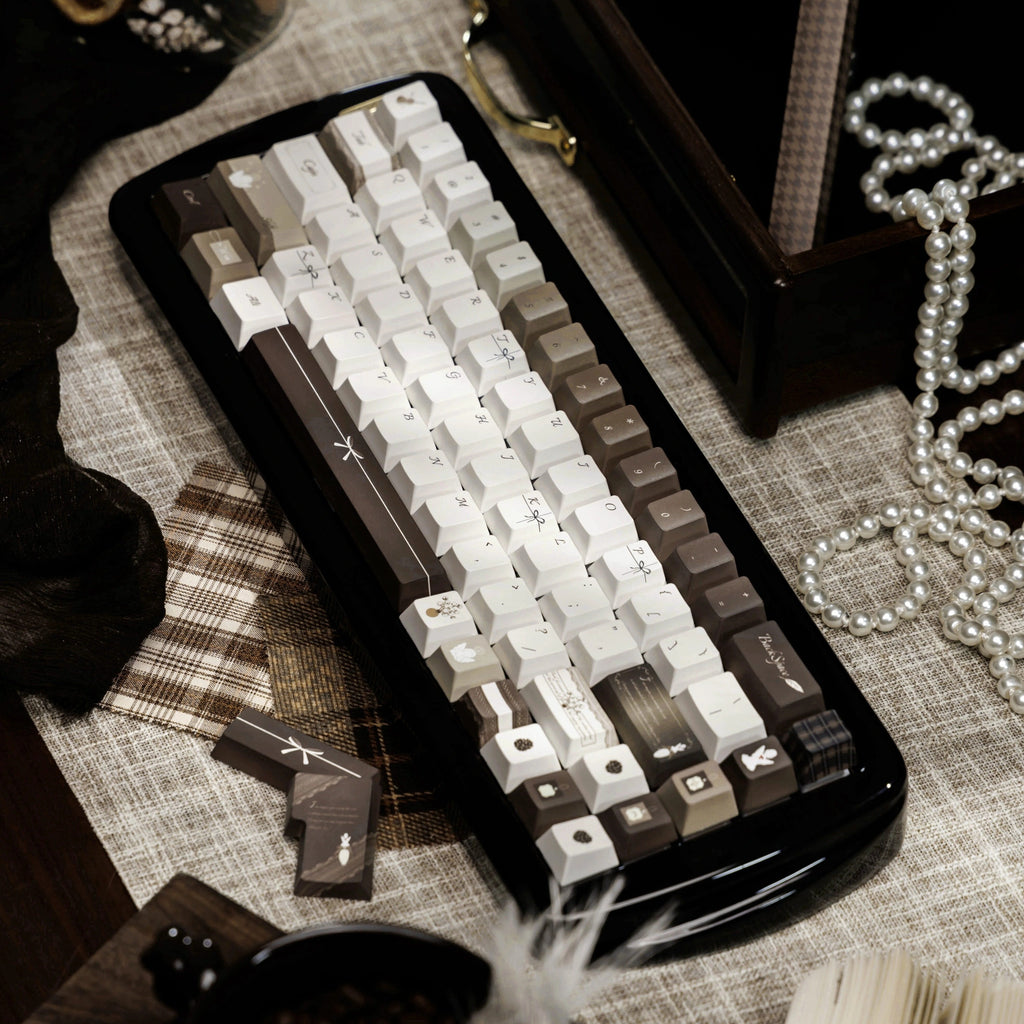 Cedar Veil Whisper Scented Keycap Set