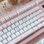 Blush Cherub Tea Salon Keycap Set