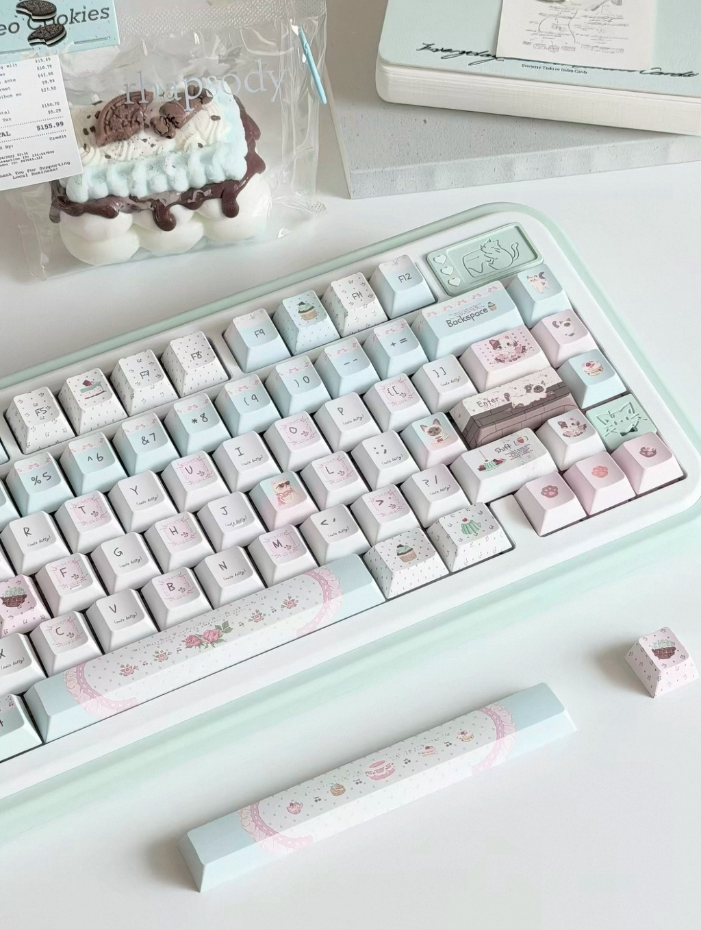 Sweetie Cat Bakery Keycap Set