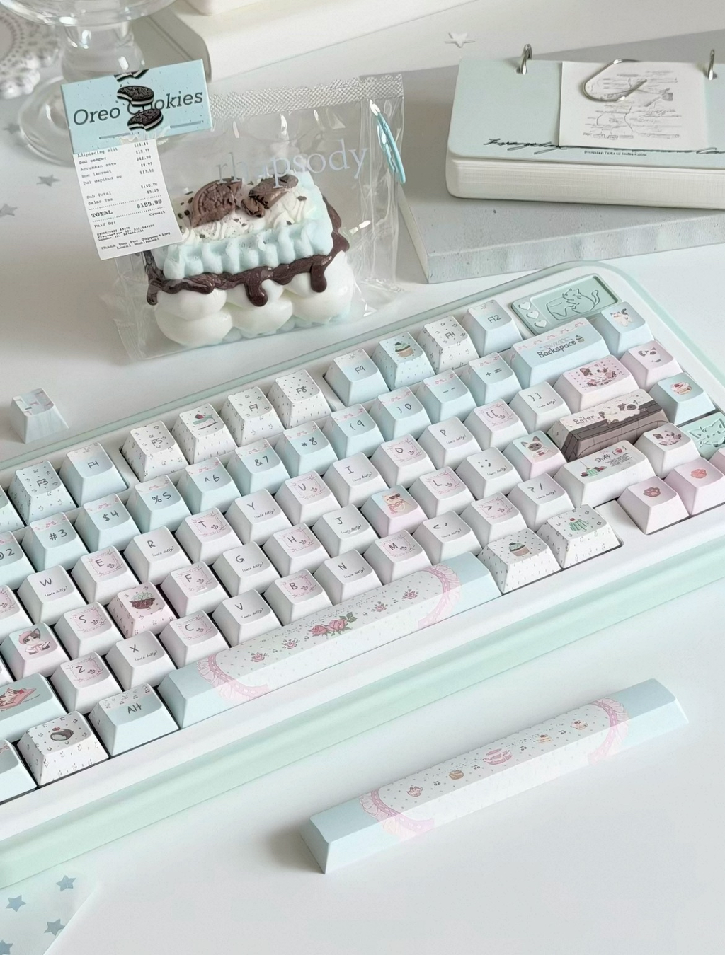 Sweetie Cat Bakery Keycap Set